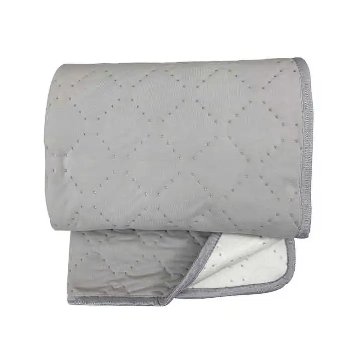 Twin Or Twin XL Electric Heating Throw Blanket With Push Button Controller Quartz Element For Winter Household Use