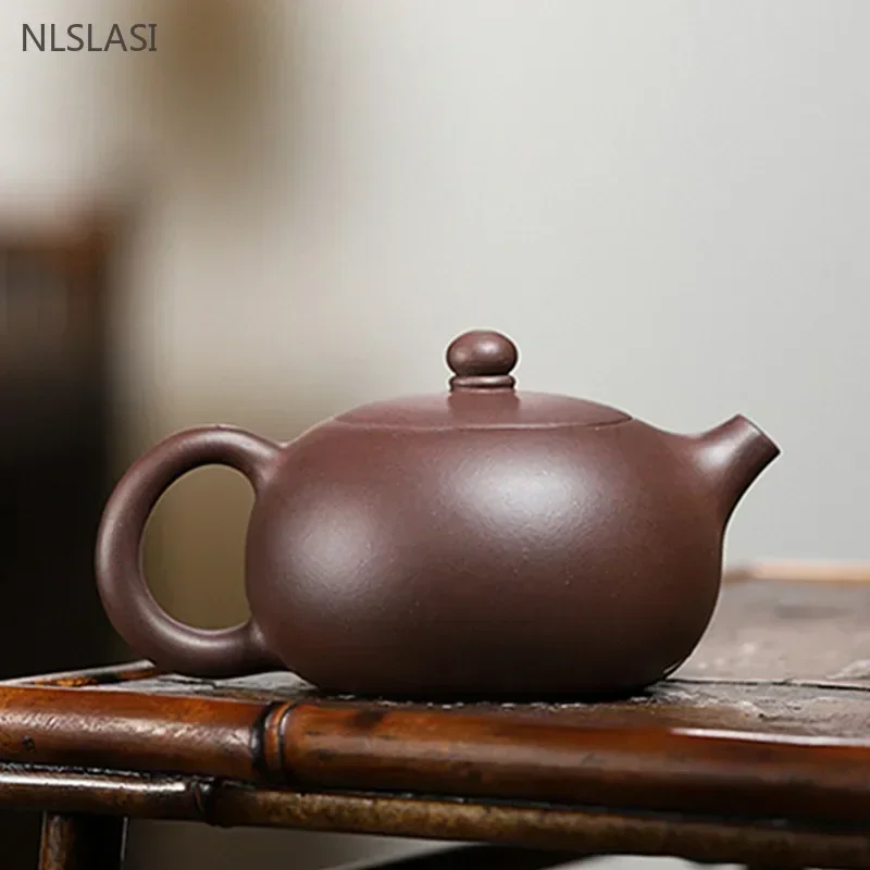 300ml Tradition Yixing Purple Clay Teapot Classic Zhu Mud Xishi Tea Pot Ball Hole Filter Beauty Tea Kettle Chinese Zisha Teaware