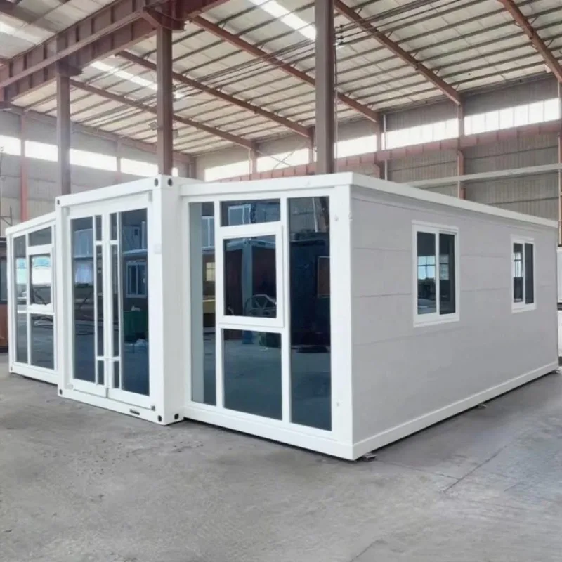 

Portable Trailer Container House and Folding Mobile House Prefab Tiny Home Expandable Garden Rooms America Market