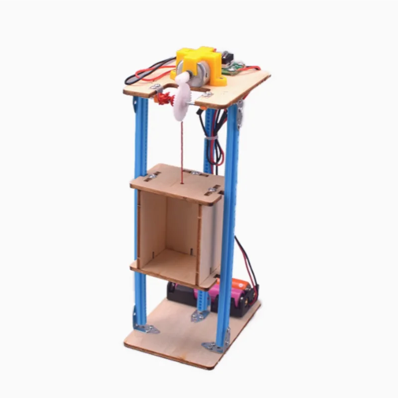DIY elevator lift physical experimental model for converting electrical energy into kinetic energy children gift free shopping