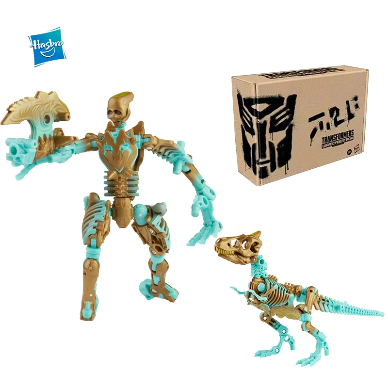 

In Stock Original 12cm Hasbro Action Figure Transformers Beast Wars Deluxe Transmute Figuras Anime Model Toy Gifts