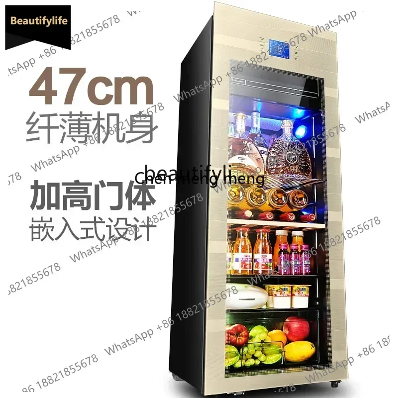 

Холодильник-витрина A601 с постоянной температурой, для дома и офиса, для вина, сухих продуктов