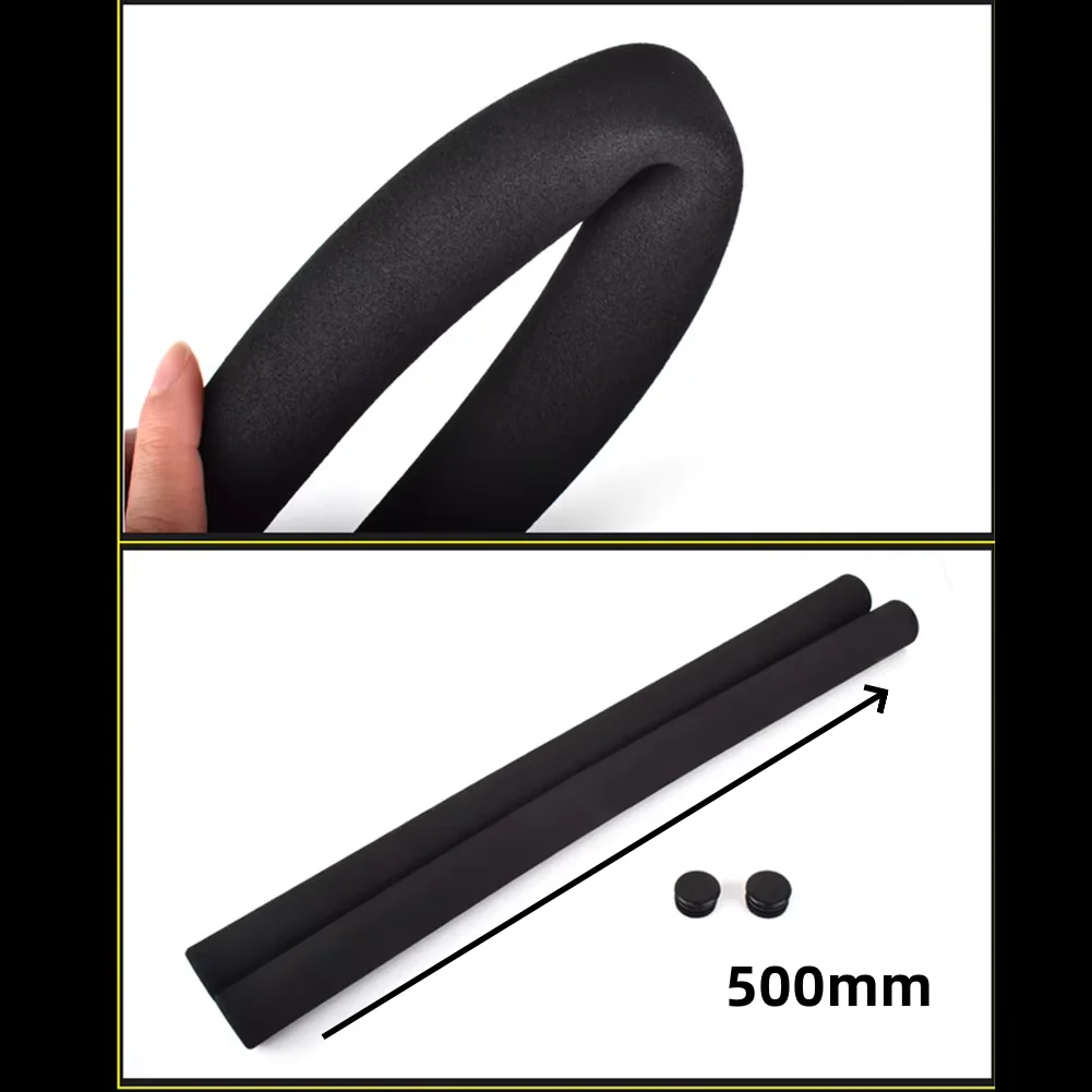 Bike Handlebar Sponge Foam Rubber Grips 2 Pack  Secure & Comfortable Sets For Bicycle MTB Handle Bars