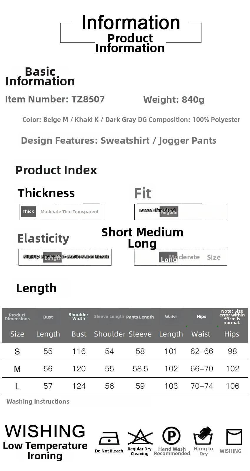 Zimowy damski elegancki komplet z polaru, dopasowany sweter z wysokim kołnierzem i spodnie, modny zestaw sportowy plus size dla europejskich kobiet.