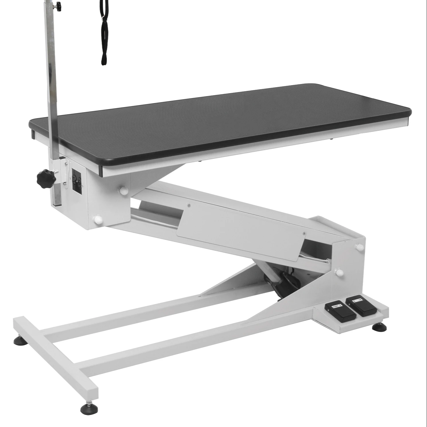 Big Z Shape Electric Lifting Table, come with overhead arm and 4 receptacles