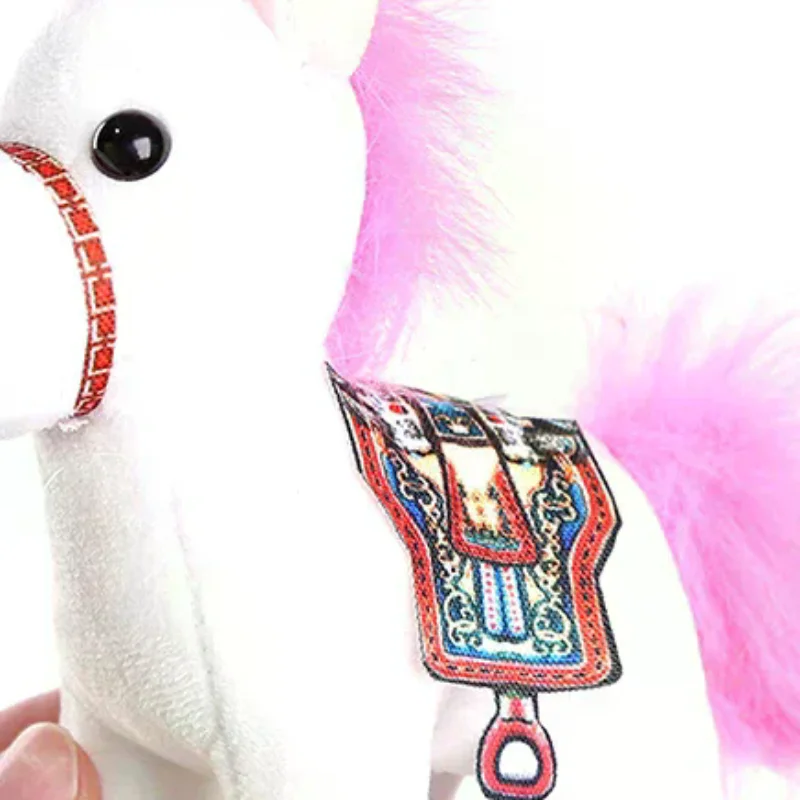 

Милый миниатюрный плюшевый кулон-брелок в виде лошади 10 см, кавайная имитация животного, мягкая игрушка, украшение для сумки, подарок для детей на год Лошади (зодиак)