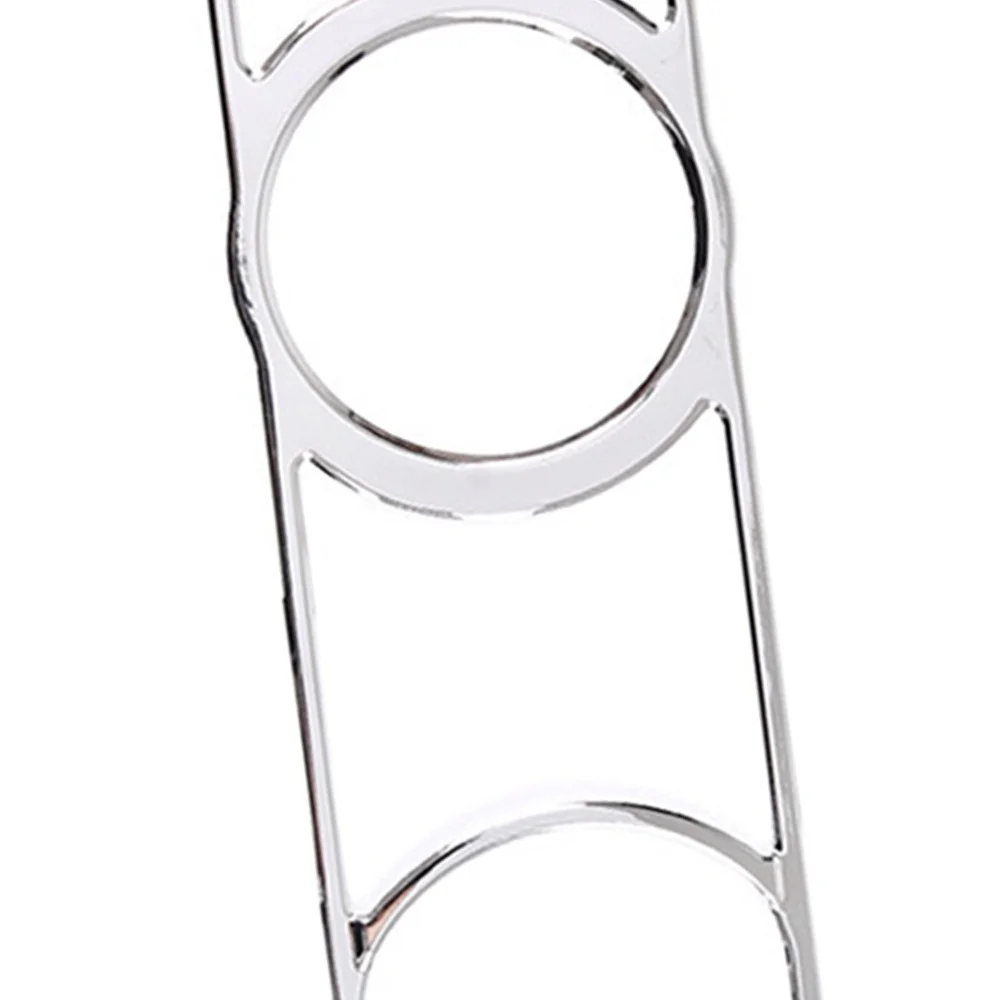 # Pièces et accessoires automobiles 35K, garniture de cadre de commande centrale de voiture pour Jaguar XJ 2010-2019 / Jaguar (argent)