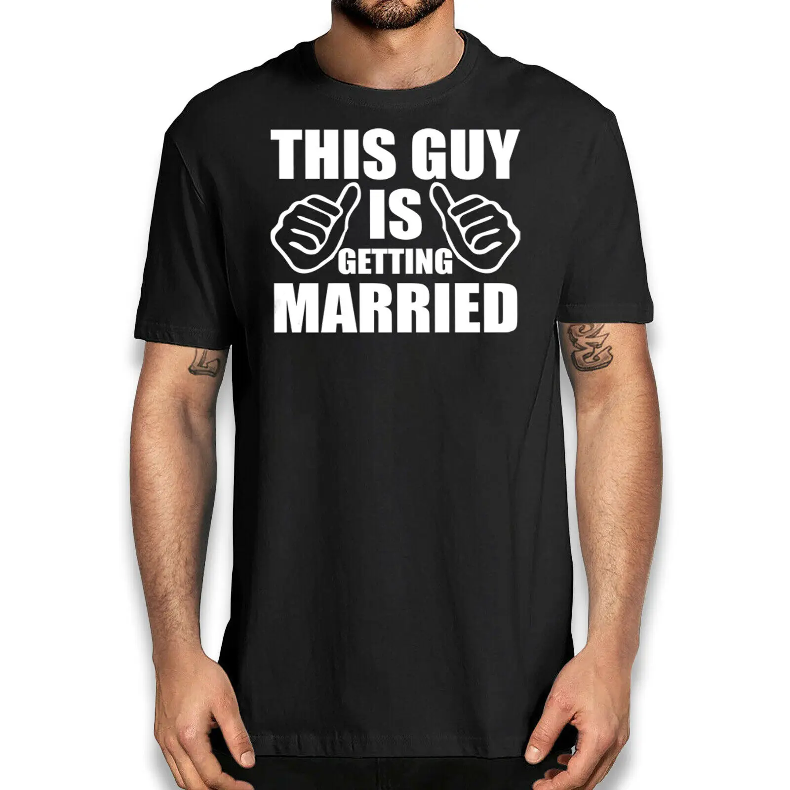 This Guy is Getting Married Funny Bridegroom T-shirt - Husband Novelty Tee