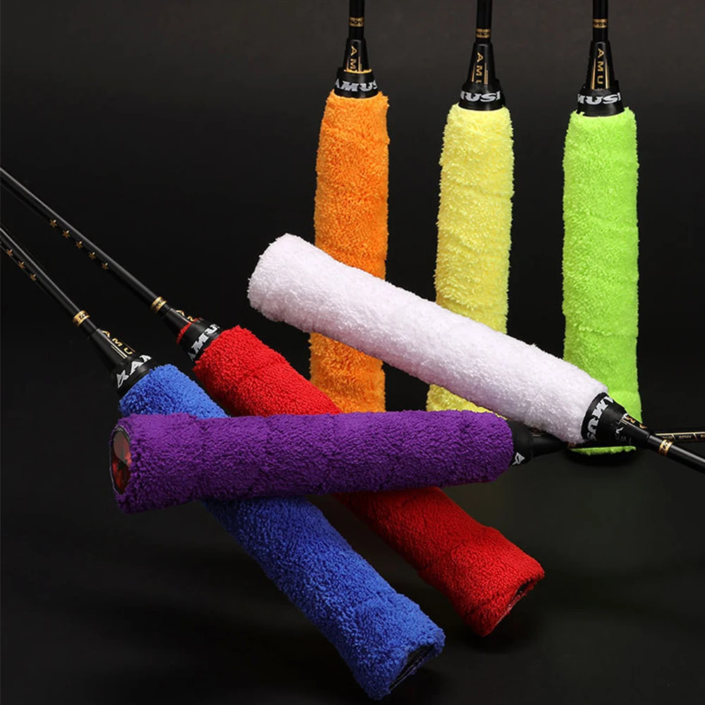 Badminton Racket Sweat Absorbing Band Towel Hand Glue Anti Slip Band Tennis Racket Jump Rope Fishing Rod Bicycle Handle Belt