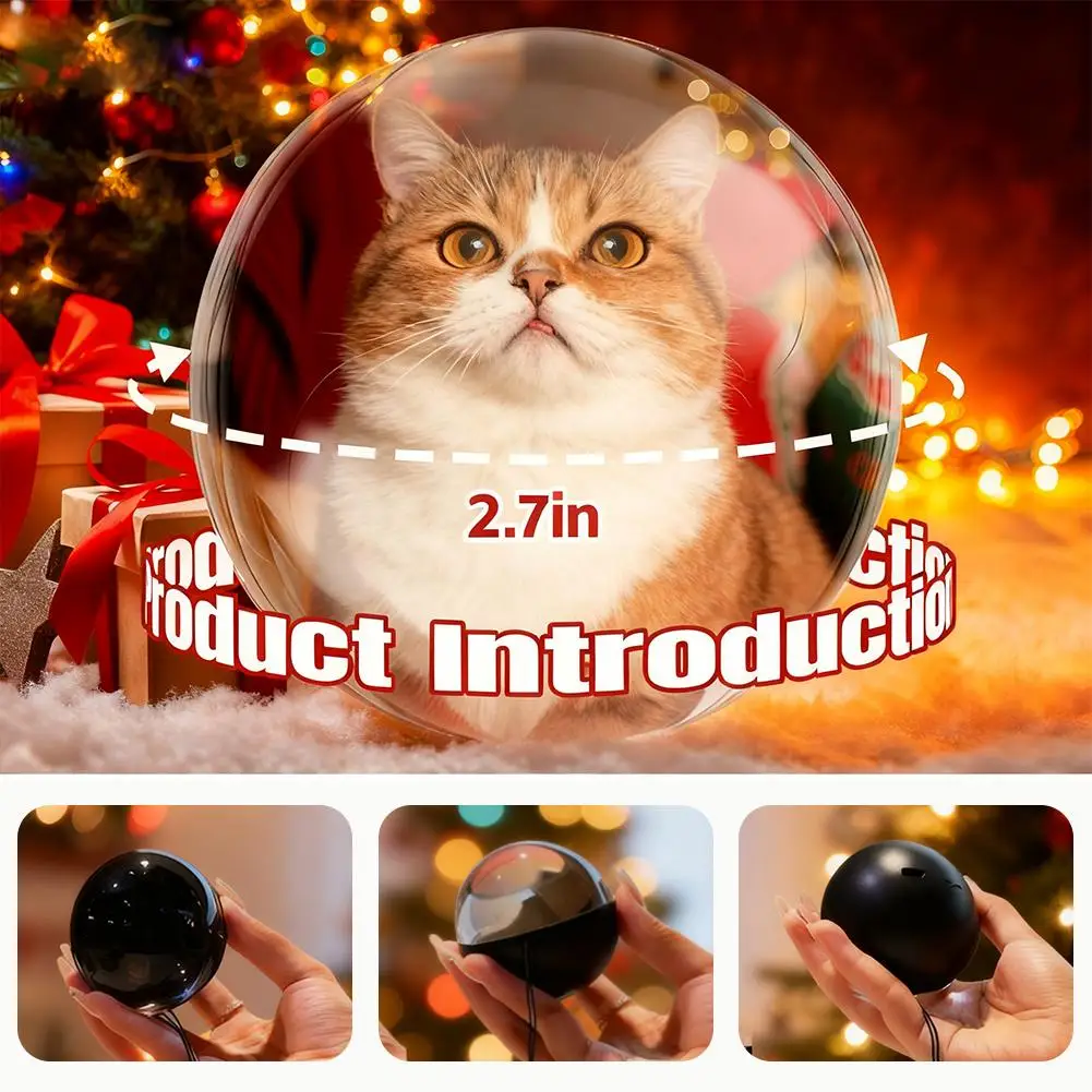 

DIY Magic Crystal Ball 3D Video Player Audio Video Display Electronic Ball Memory Birthday Gift Companion Video Player