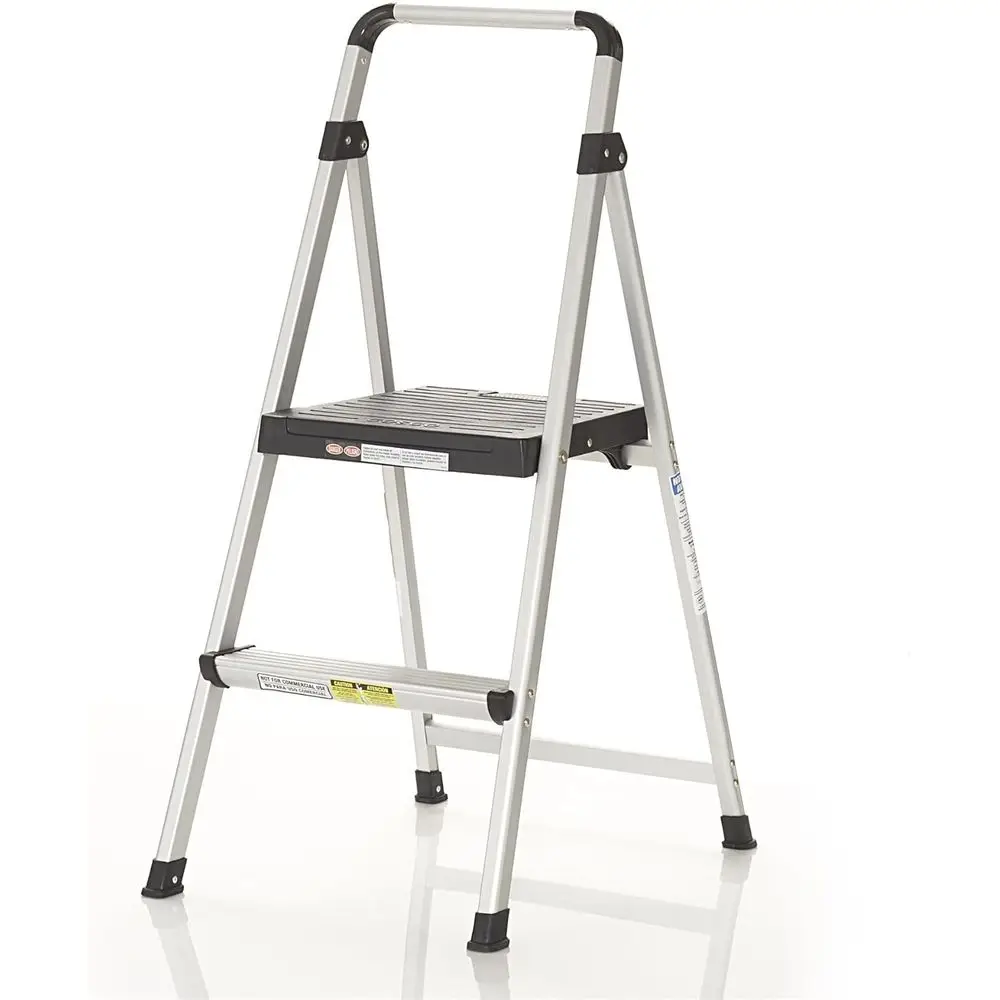

Compact Folding Step Stool, Black