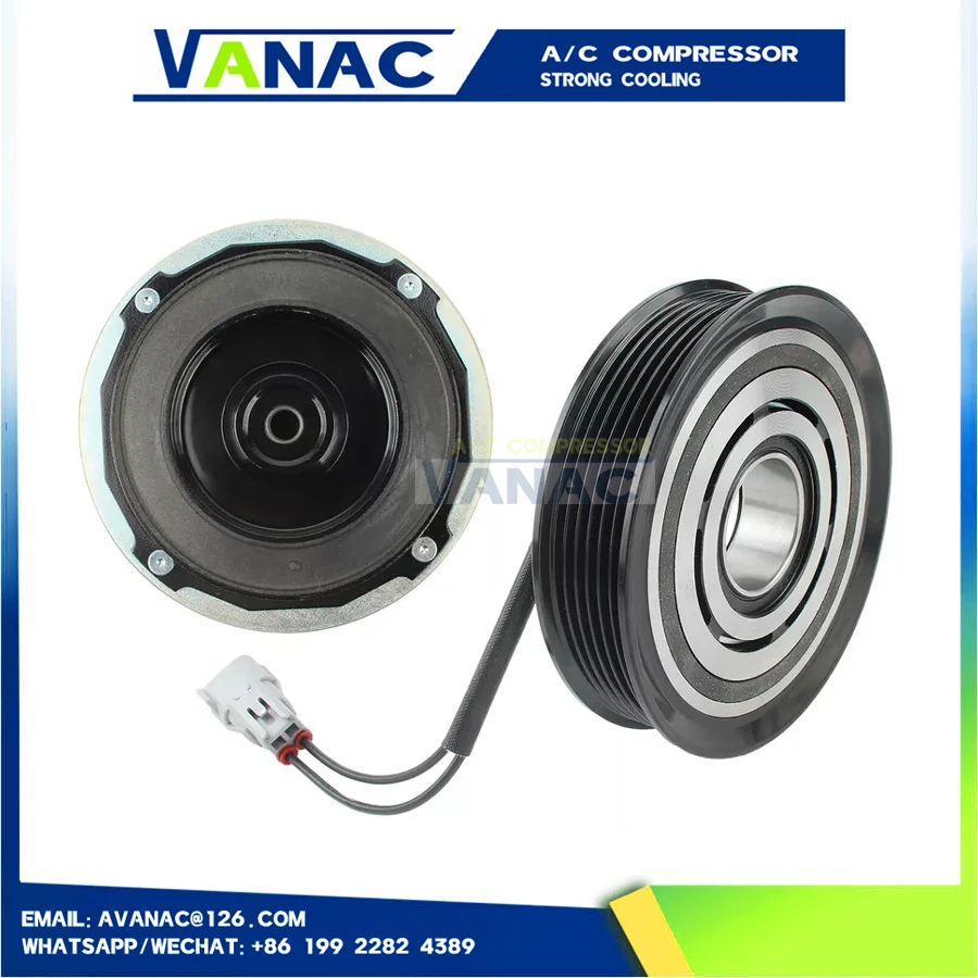 

AC A/C Compressor Magnetic Clutch Assembly Pulley Repair Kit 68140664AD for Dodge RAM 1500 5.7L 68140664AC 68140664AB