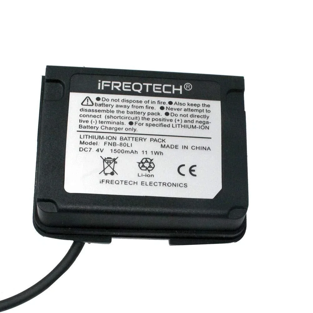 LI Battery Eliminator Car Cigarette Charger for YAESU FNB-80 VX-5R VX-6R VX-7R