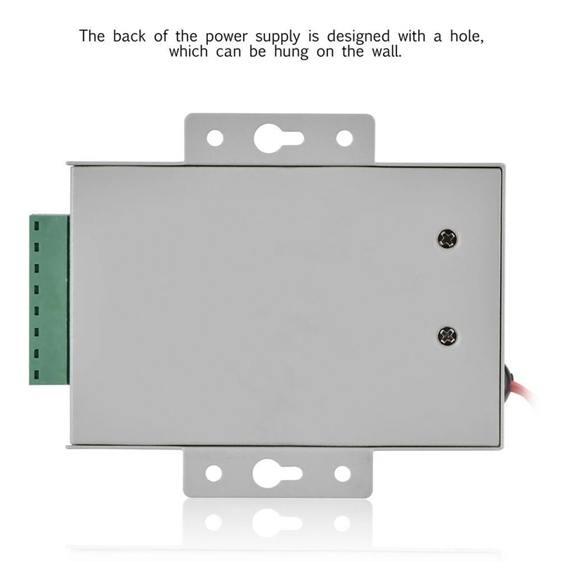4X K80 Door Access System Electric Power Supply Control DC 12V 3A Miniature Power/Electric Lock Power