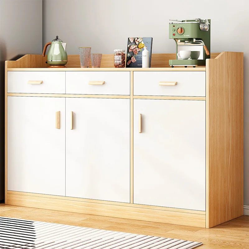 

Sideboard cabinet modern simple living room locker household wine tea cabinet kitchen wall cupboard locker.