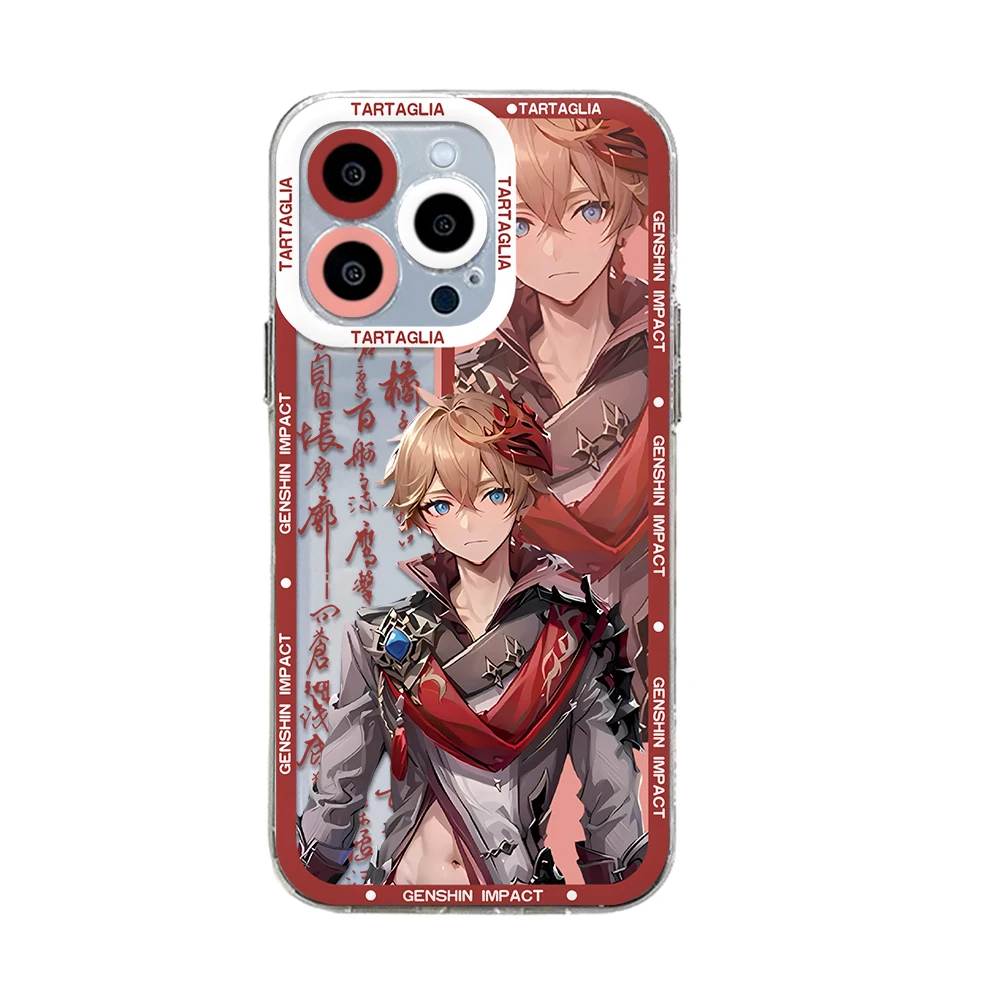 Genshin Impact yae miko Phone Case For Xiaomi Redmi Note 13 12 12C 11 10 10C 13C 10s 9 9s 9A 9T 9C 8 7 Pro Max 4G 5G Clear Cover