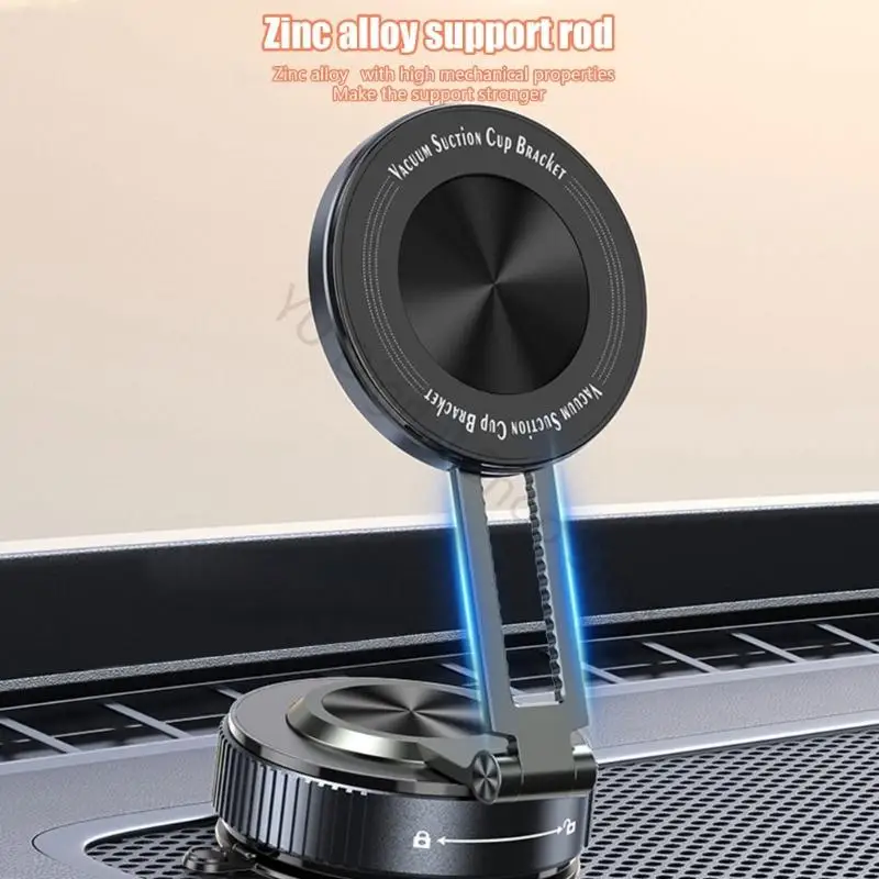 96BA Universal Vehicle Phone Stand With Suction Base And Washable Adhesive For tight hold