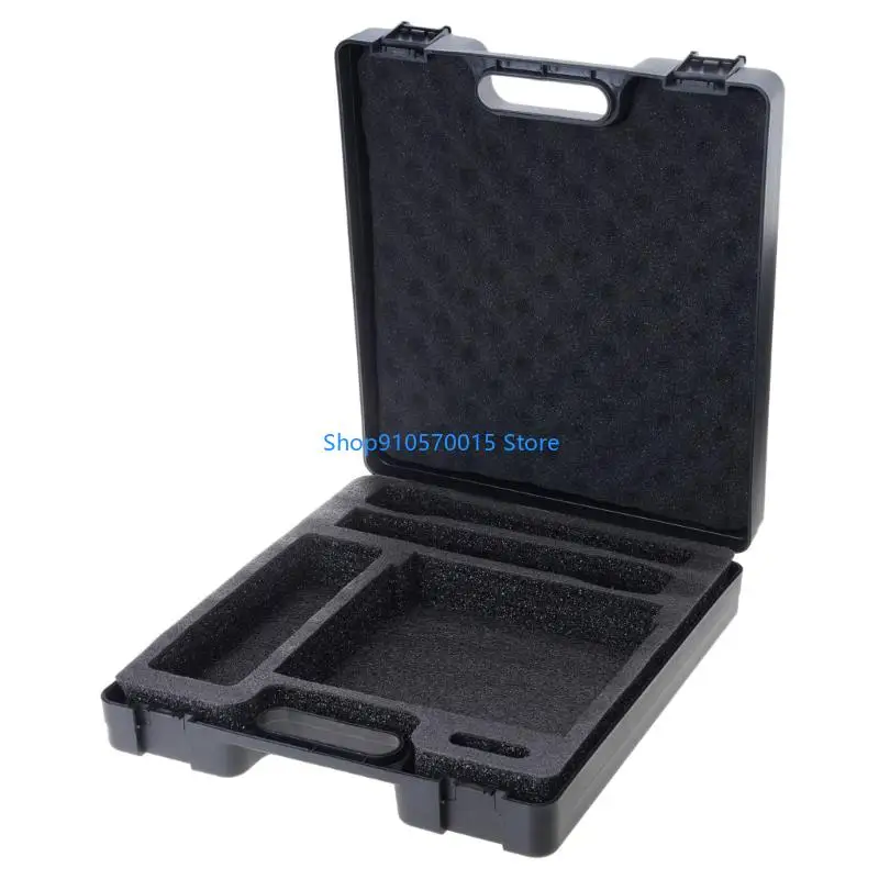 B95C Heavy Duty Plastic Microphone Storage Box Featuring Customizable Interior 4 Size