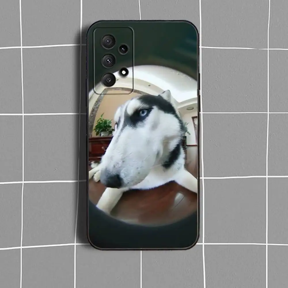 حافظة لهاتف سامسونج جالاكسي A73,31,32,72,41,53,52,71,22,5G,Note,J7,8,9 غطاء أسود ناعم