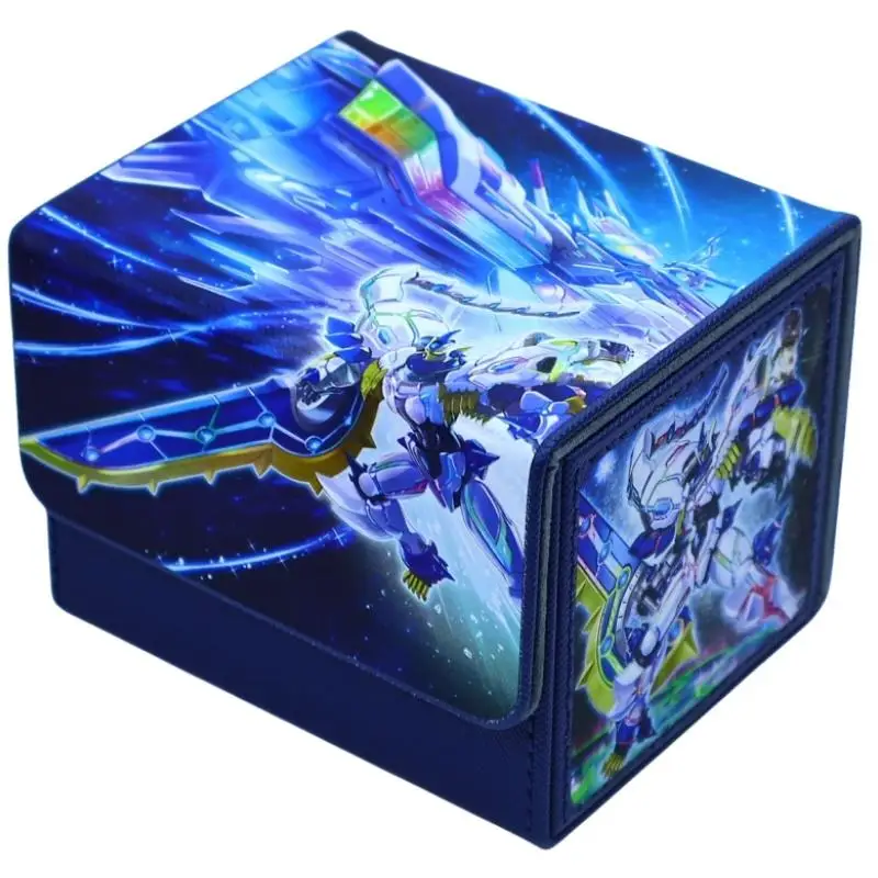 Yu-Gi-Oh! Card Case Ursarctic Septentrion Radiation Slider Diy Leather Action Toy Figures Anime Game Collection Storage Box