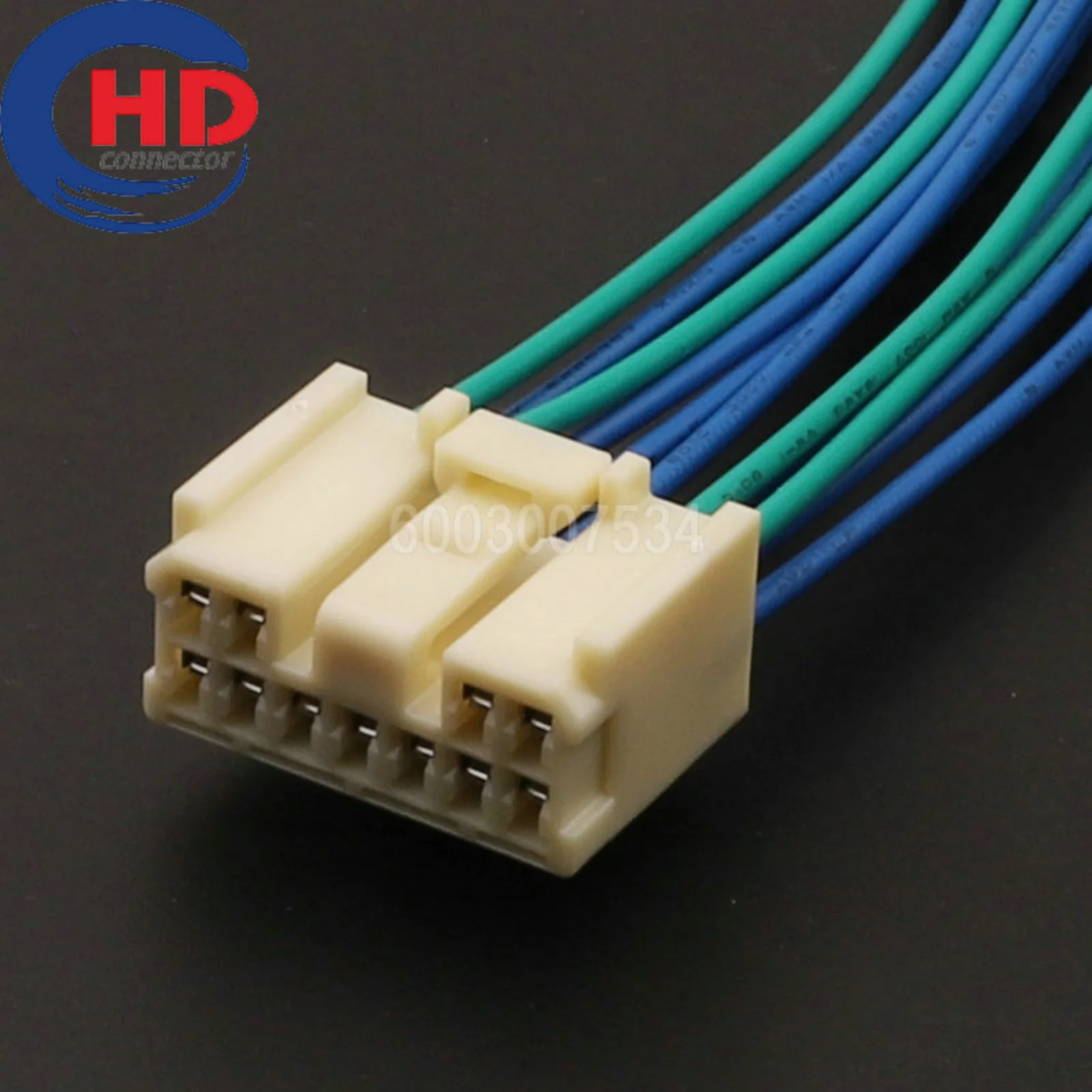 11 Pin 2.2 Series 7283-1214 Automotive Replacement Connector AC Assembly Car Plastic Housing Unsealed Wire Socket