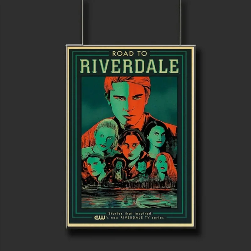 TV Show Series Riverdale Art Posters and Printed Wall Painting For Home Room Decor Wall Picture Decorative Murals