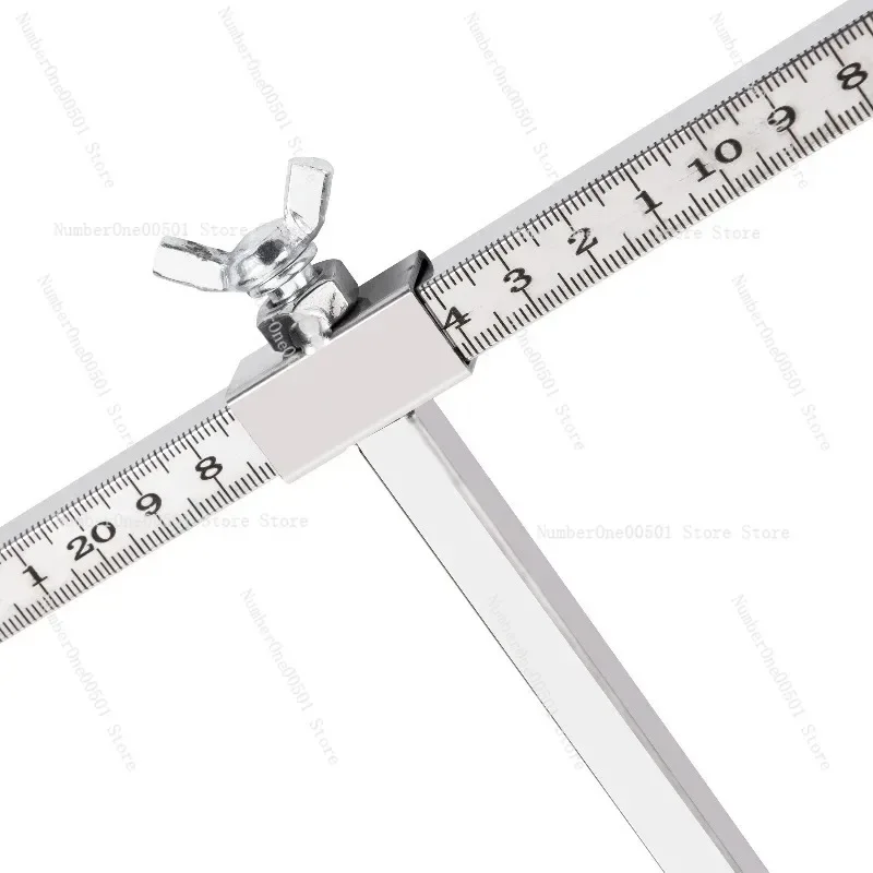 Auto Body Repair Tools Frame Straightener Accessories 2D Measuring Ruler Car Panel Detection Gauge​