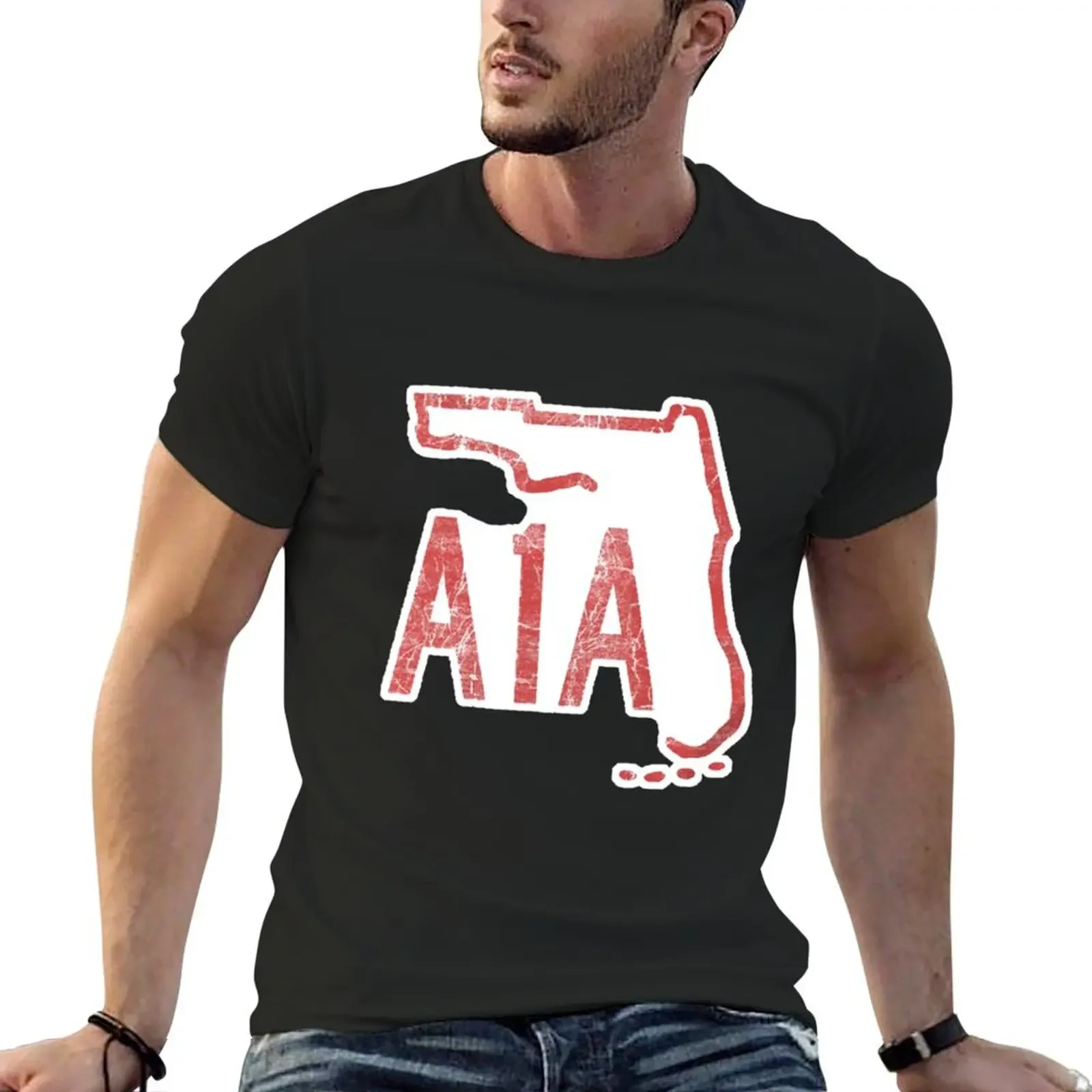 A1A Florida T-Shirt vintage anime shirt shirts graphic tees graphics designer shirts t shirts for men graphic