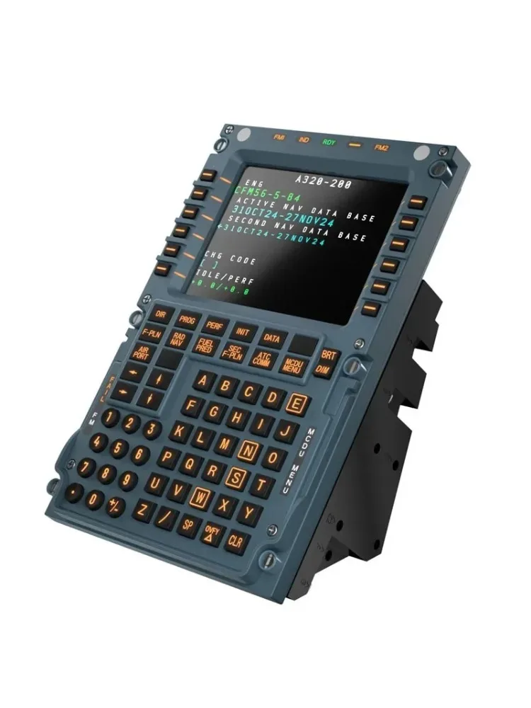 Für WINWING A3XX MCDU Flugsimulator-Bedienfeld, Professionelle USB-Schnittstelle für X-Plane/MSFS, Plug & Play
