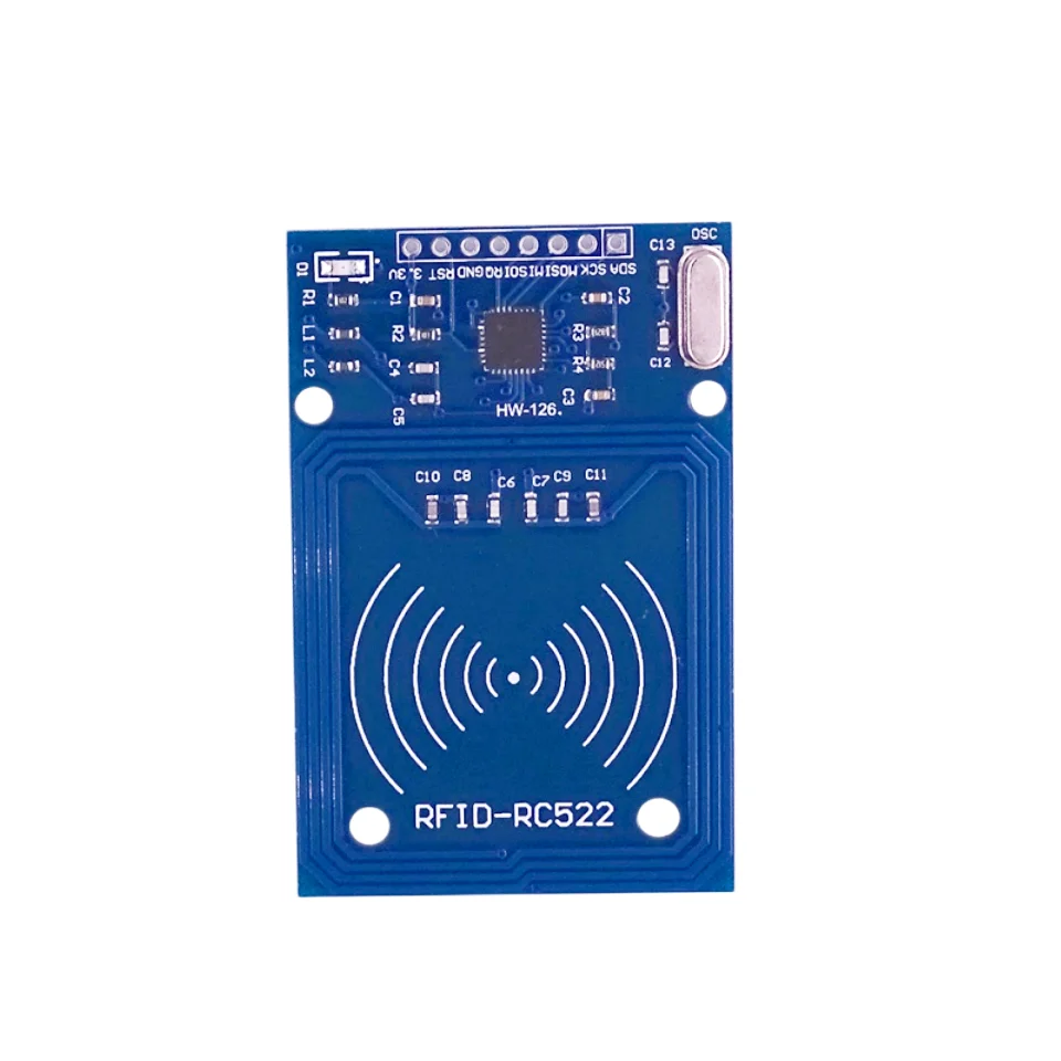 MFRC-522 RC-522 RC522 13.56MHz RFID Module For arduino Kit SPI Writer Reader IC Card with the IC card with Software UNO