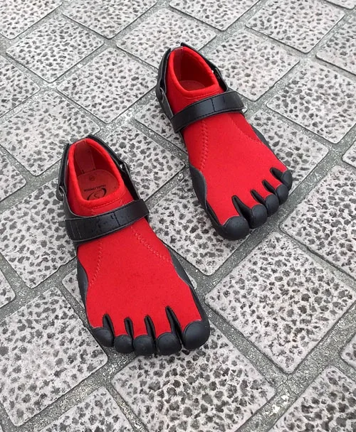 Zapatos de camuflaje con dedos separados para hombre y mujer, zapatillas transpirables resistentes al desgaste, ligeras, 5 dedos del pie, 36-45