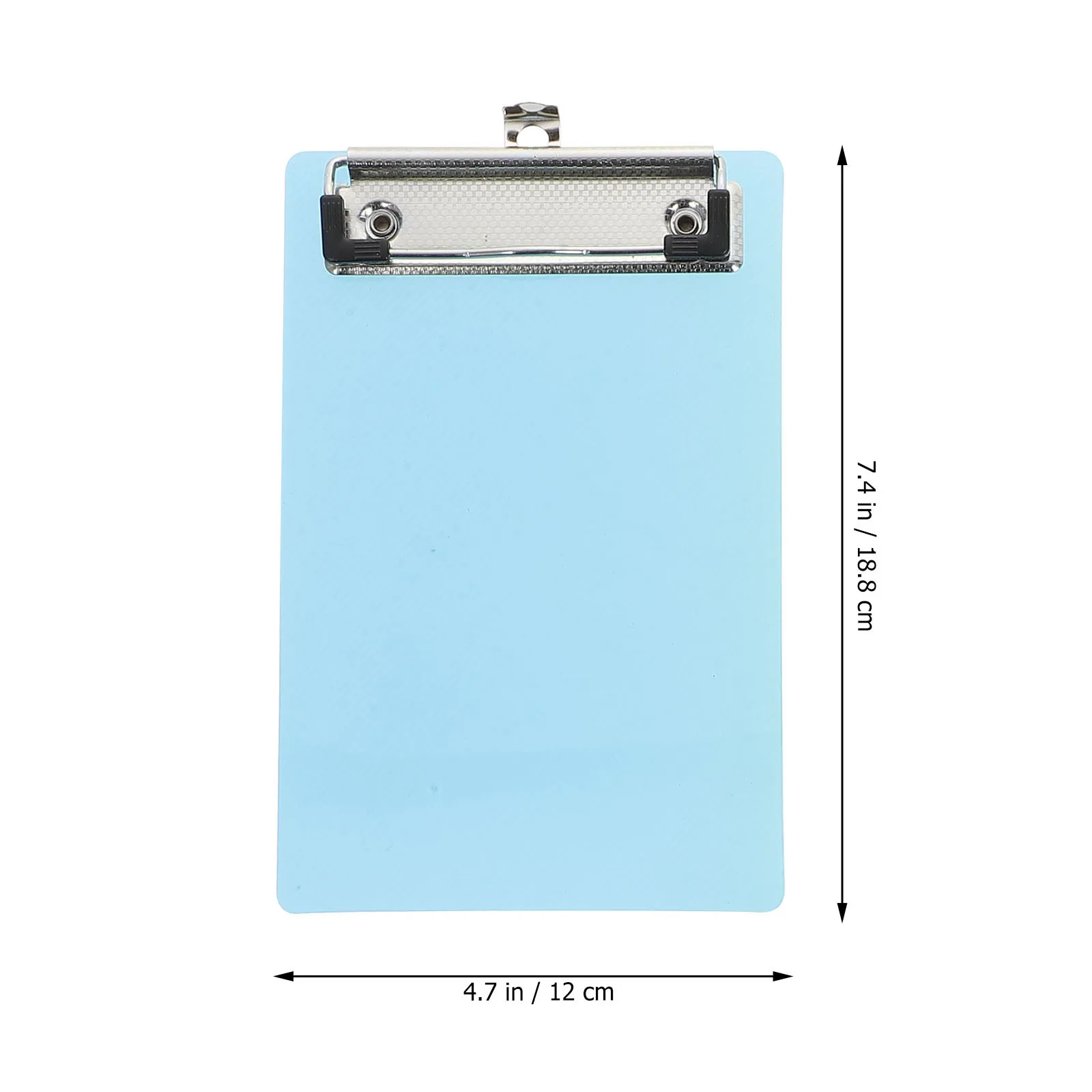 

5pcs Mini Transparent Clipboard A6 Size Colorful Plastic Clip Boards For Notes Receipts Memo Portable Plastic Clipboard