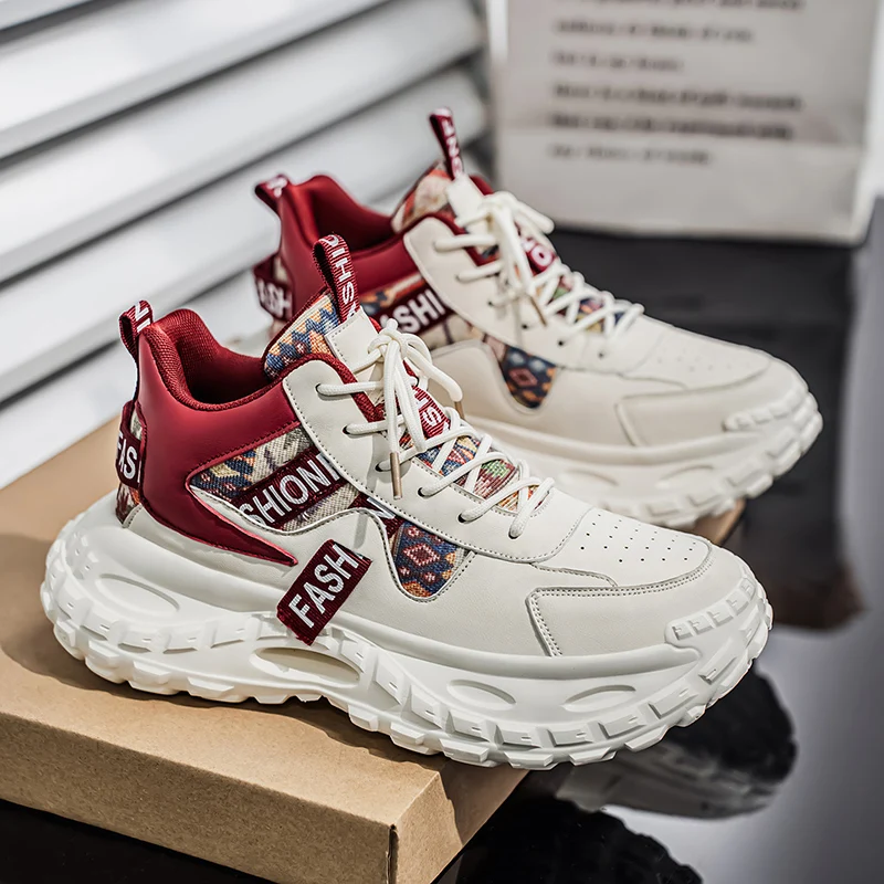 

Zapatos Tenis Masculino Trendy Mens Sneakers Basketball Shoes Designer Brand Men Classic Elasticity Damping Running Sports Shoes