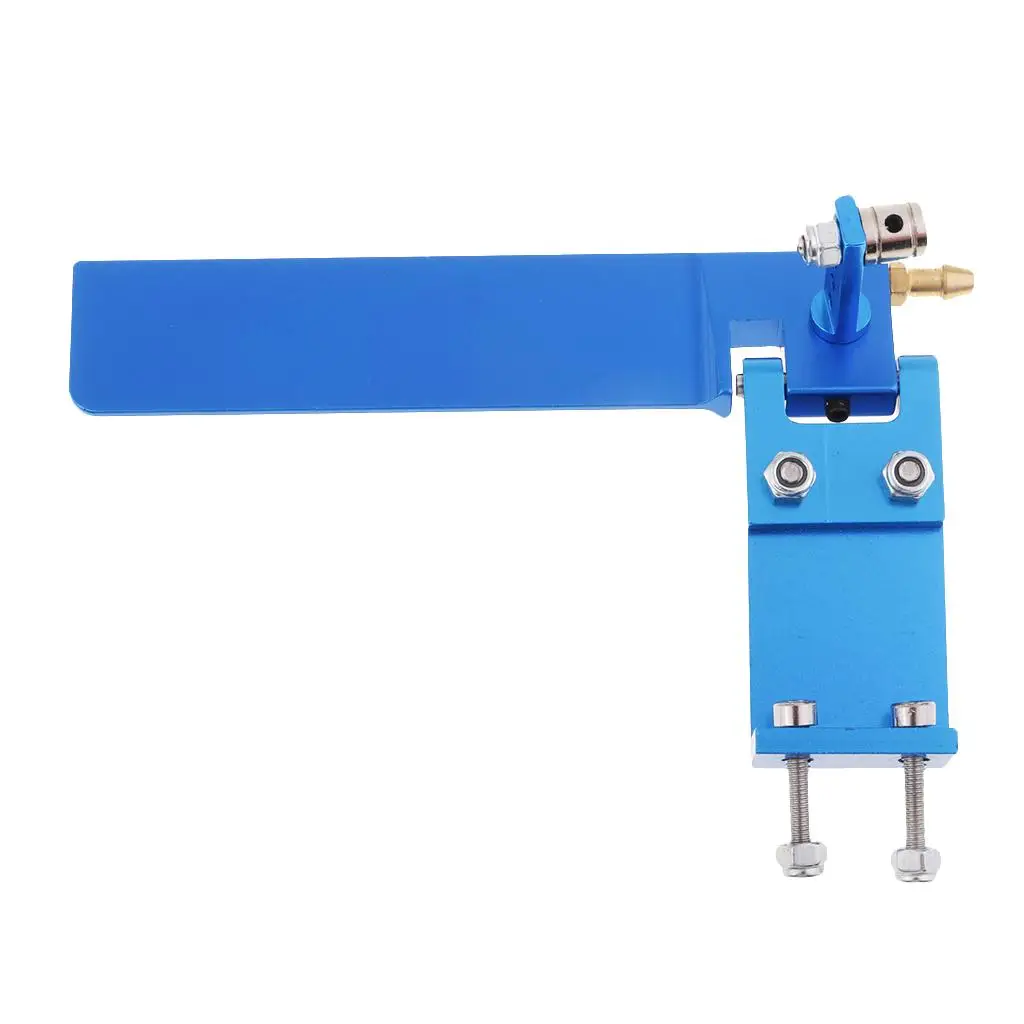 

RC Boat Rudder Absorbing Water Suction Device 95mm Metal Steering Model Parts for RC Boat Motor Props
