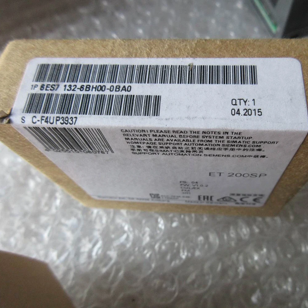 

Brand New in Box Sealed For Siemens ET200SP 6ES7 132-6BH00-0BA0 Control Module 6ES7132-6BH00-0BA0