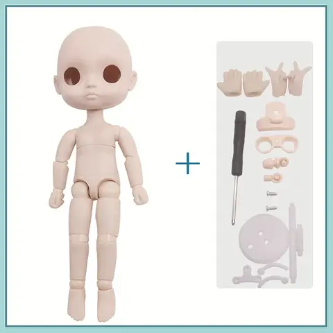 OB11 인형 장난감, 다관절 이동식 바디 1/12, Bjd 액세서리, 메이크업 없음, 머리 여아 옷 입히기 장난감, 신제품