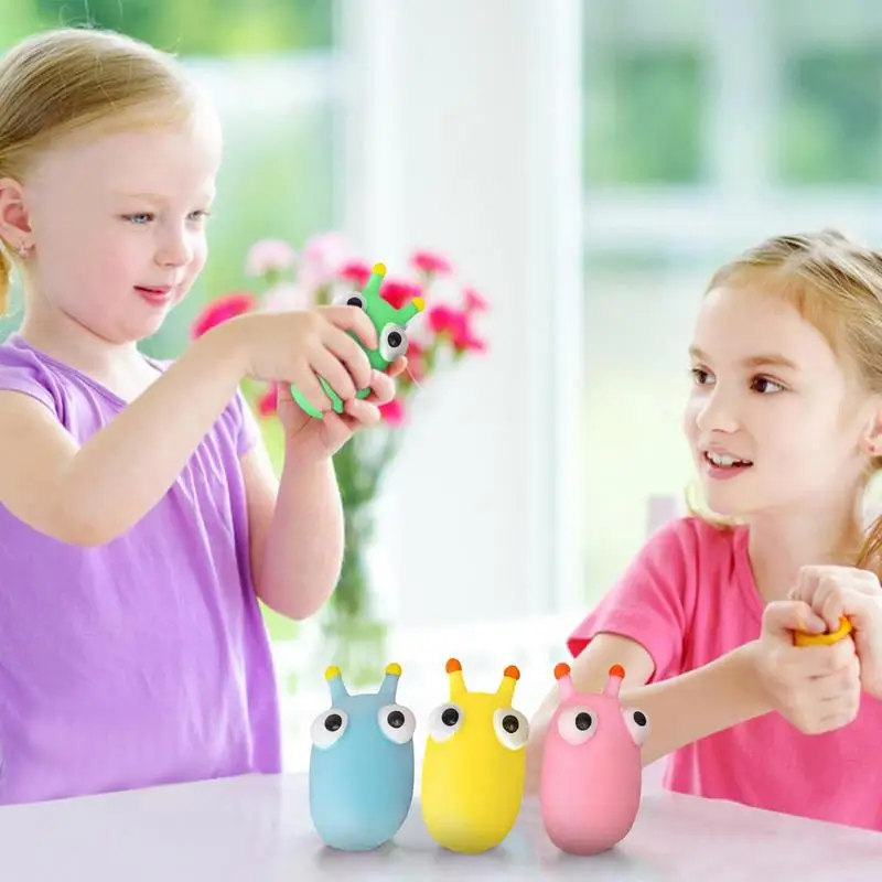 Oog Knijpen Knijp Speelgoed Knijp Dieren Met Pop-Out Ogen Grappige Zintuiglijke Stress Verlichting Fidget Ballen Nieuwigheid Oogknallend Speelgoed