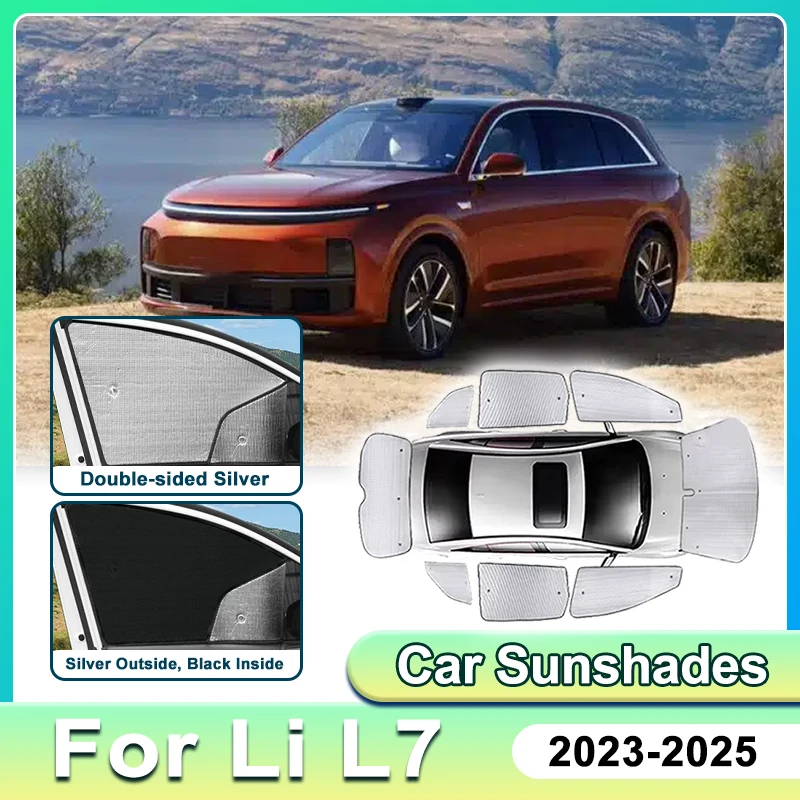 For Li L7 Accessories 2023 2024 2025 Lixiang L7 X03 Car Window Sunshade Front Windshield Upgraded Sun Shade Protector Accesorios