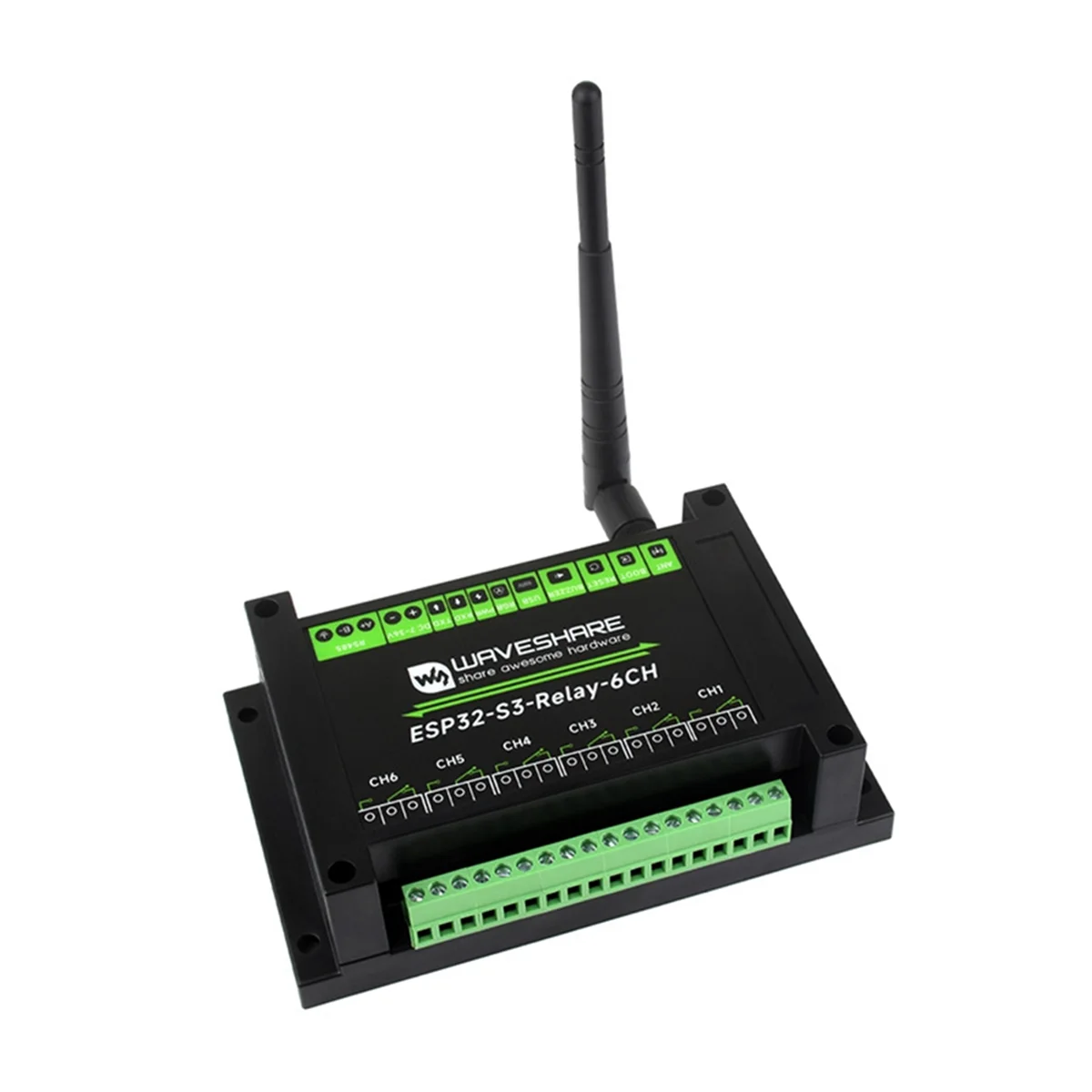 وحدة تتابع WiFi فعالة من الدرجة الصناعية ESP32-S3 6CH