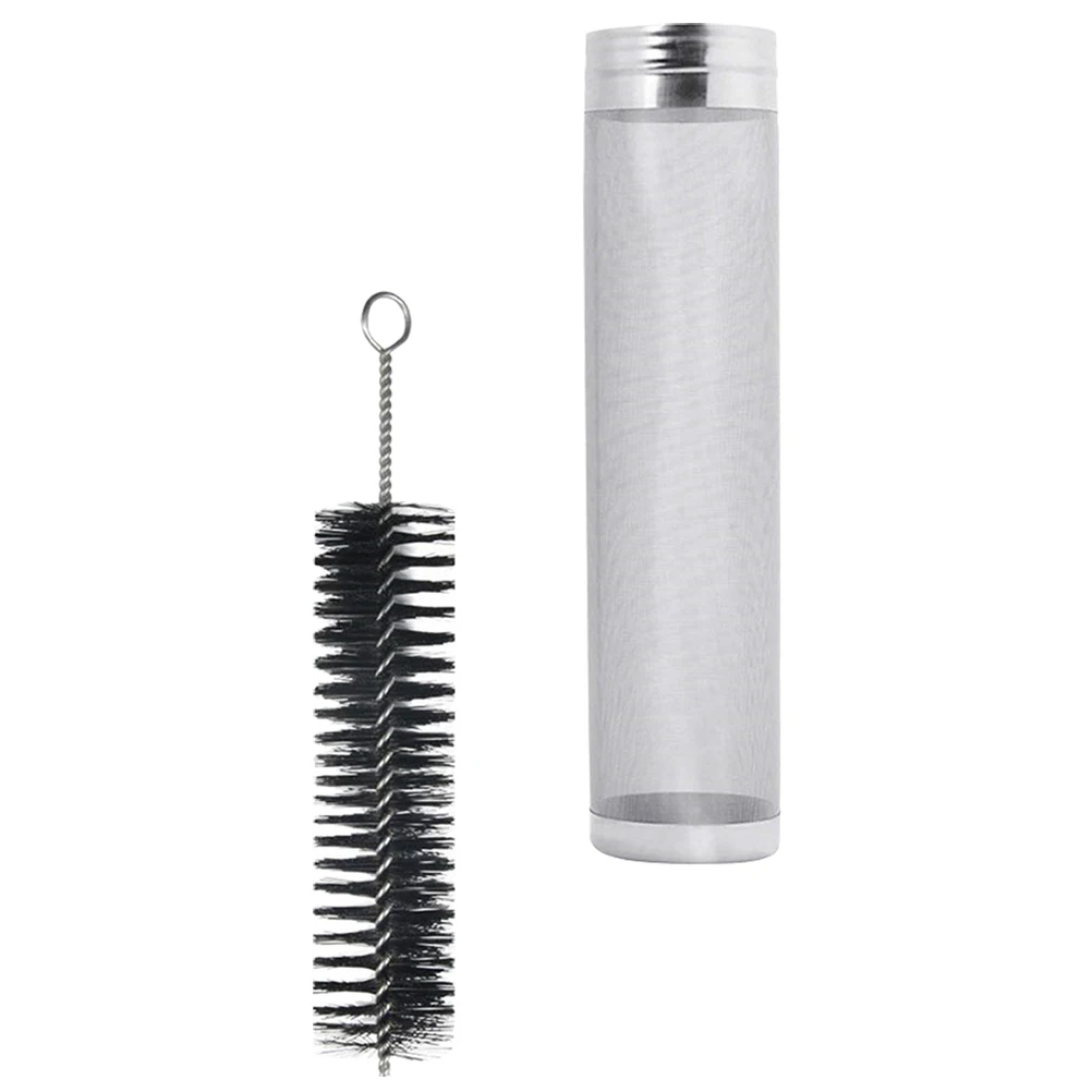 

Beer Filter 7x29cm Stainless Steel Strainer for Home Brewing Equipment Cleaning Brush Hop Spider Tool Beer Strainer
