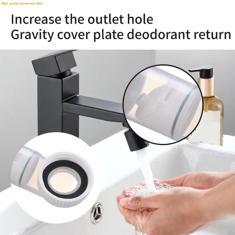 Multipurpose Rectangular Drain Pipe Fitting Bathroom Accessory for Efficient Odor Controlles in Home Kitchen Supplies 203F