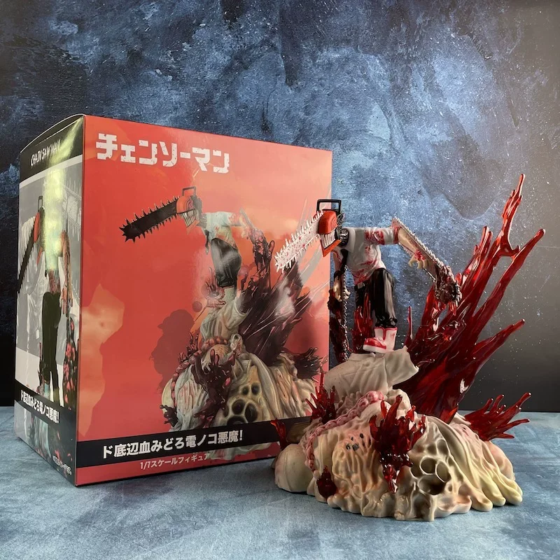 

Коллекционная фигурка Дэнджи из «Человека-бензопилы» (29 см), модель с Почитой, настольное украшение, подарок на день рождения для фанатов аниме