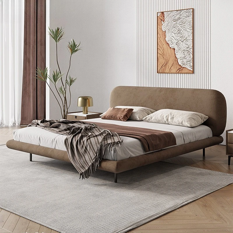 Modernes, leichtes Luxus-Doppelbett