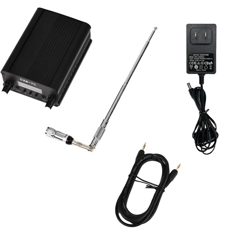 3CGRO-7W FM Transmitter Campus Drive-In Church Cinemas Wireless FM Broadcast Transmitter Stereo Radio Station US PLUG