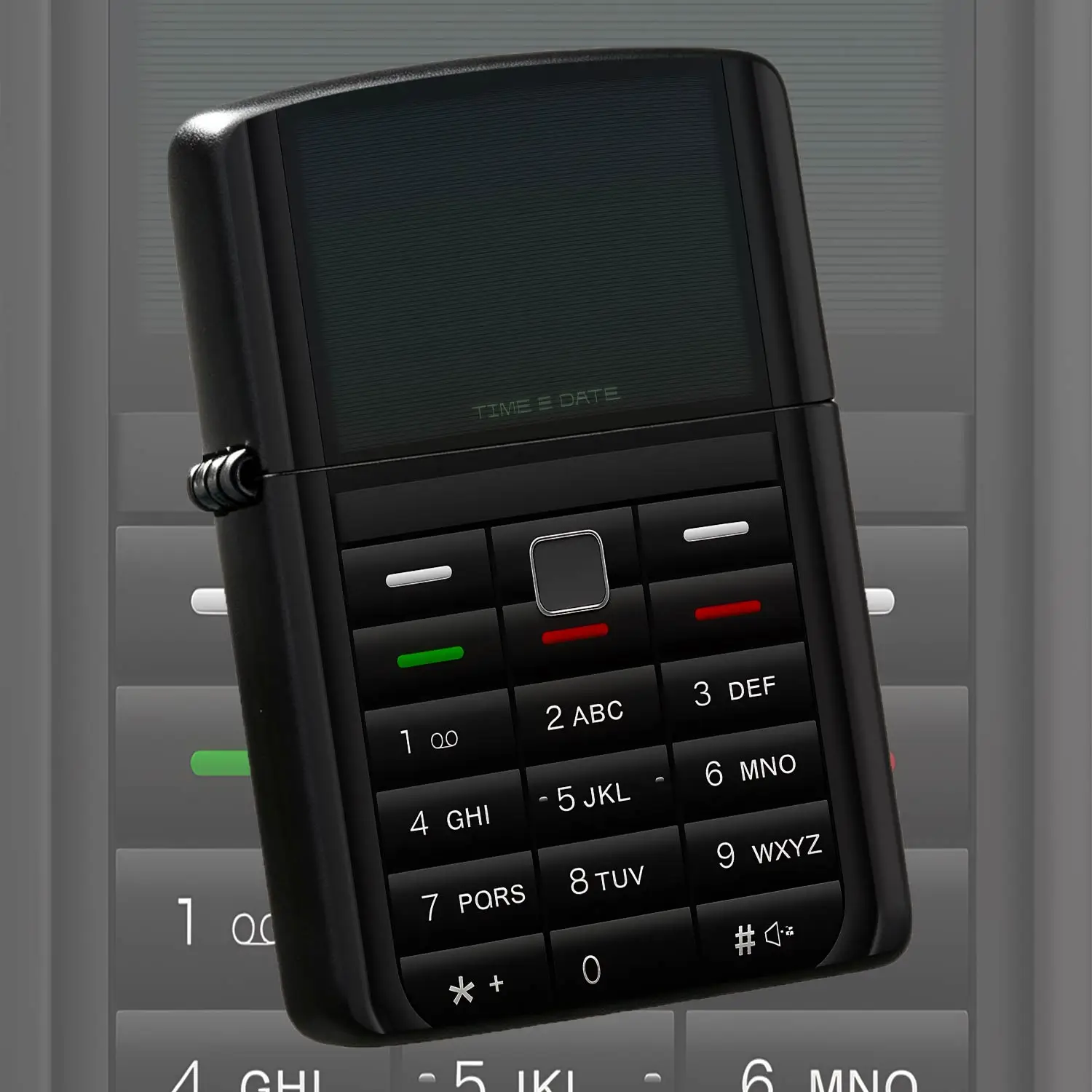 Creative Retro Keypad Mobile Phone Shaped Lighter, Fun Simulated Classic Old Phone Appearance, Unique Trendy Small Item, Suitable For Daily Outings Gatherings Various Scenarios, Exquisite Novelty Gift For Friends And Ho A Humorous And Inter