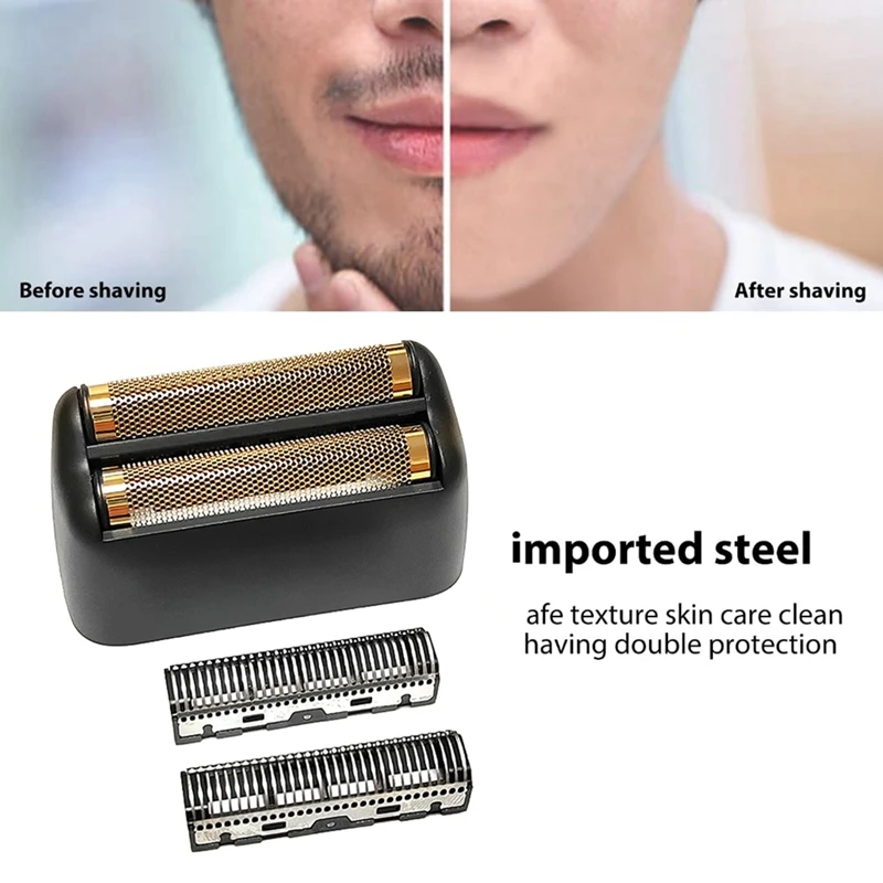 Lamina di ricambio per rasoio a doppia lamina per Babyliss PRO FXRF2G Rasoio da uomo Trimmer Blade Net B