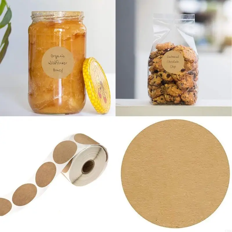 C90C 4 Rolls Gift Sticker Labels