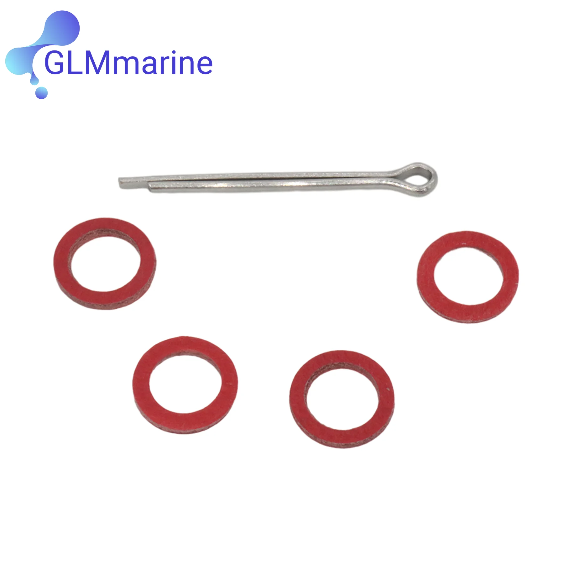 Lower Unit Seal Kit with Prop Shaft Oil Seal For Yamaha Outboard Motor 2.5 4 5 6 HP 93101-13M12-00 90430-08003-00 91490-25030-00 view 2