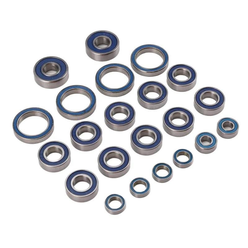 

DELAM-22Pcs Sealed Bearing Kit For Arrma 1/8 Kraton Typhon Senton Outcast Talion Notorious 1/7 Mojave 6S BLX RC Car Upgrades