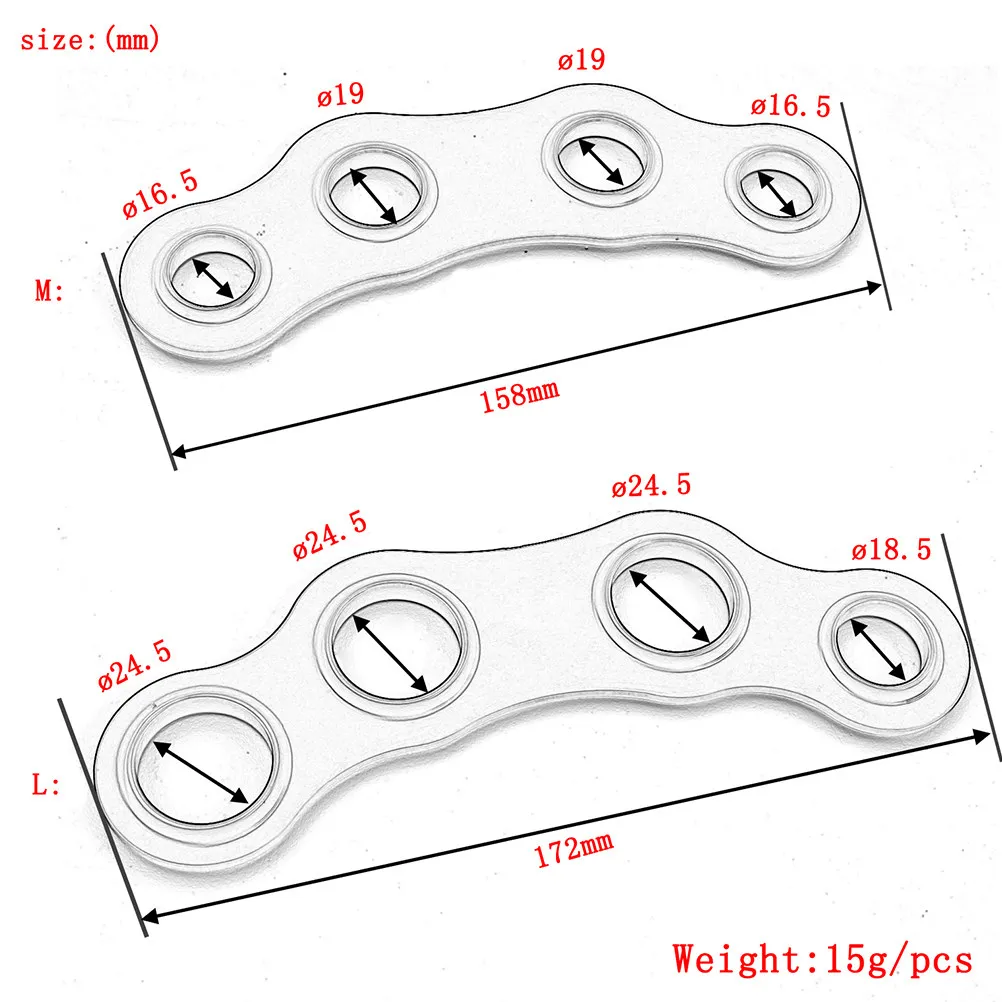 1Pcs Guitar Playing Palm Broadening Piece Finger Expansion Tool Size M Blue Durable Smooth Edges Guitar Training Tool Musical